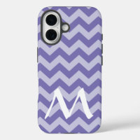 Morado marroquí motiva a los Chevrons con monogram