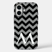 Motivos marroquíes negros evocan caos con monogram