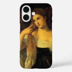 title_seo2 Mujer con un espejo de Tiziano, Renacimiento Vinta