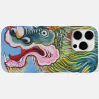 Mural del Foo Dog Chino / Lion Guardian