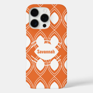 title_seo2 Naranja Tear Drop Cualquier iPhone personalizado e