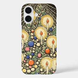 title_seo2 Navidad vintage, árbol con velas y una estrella