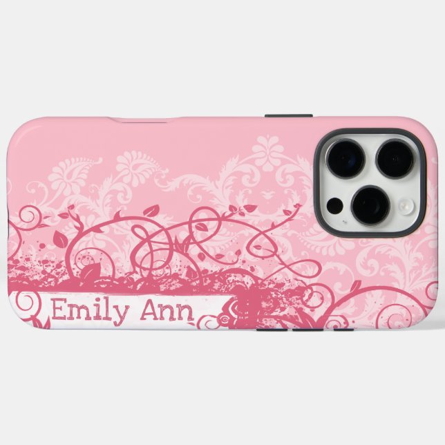 title_seo2 Niña Rosa Boho Swirl Grunge (Reverso (Horizontal))