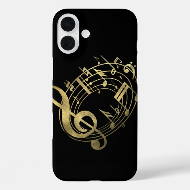 title_seo2 Notas musicales doradas de forma ovalada (Reverso )