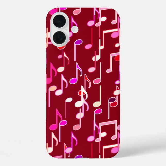title_seo2 Notas musicales impresas - burgundy, multi (Reverso )