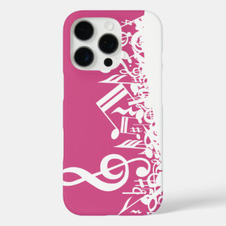 title_seo2 Notas musicales jumled Hot Pink and White