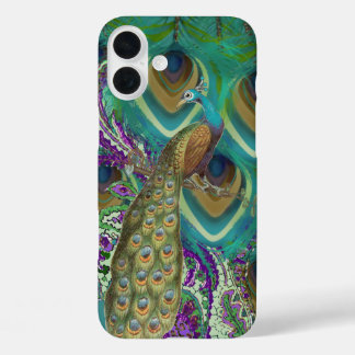 title_seo2 Paisley Peacock & Feathers de la Marina Púrpura y
