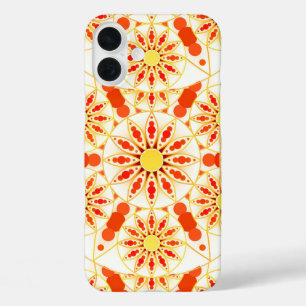 title_seo2 Patrón de Mandala, rojo ladrillo, óxido, oro