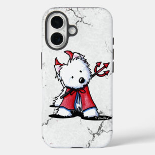 title_seo2 Pequeño Devil Westie Dog iPhone 5 Funda-Funda