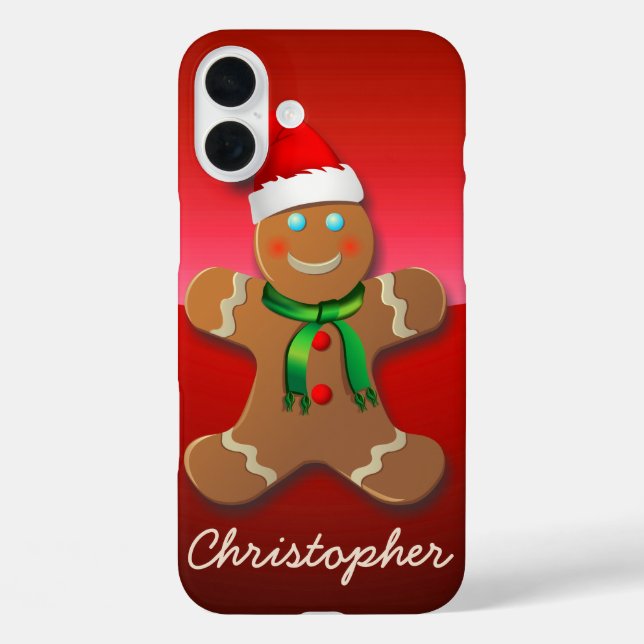 title_seo2 Personalizable Gingerbread Man (Reverso )
