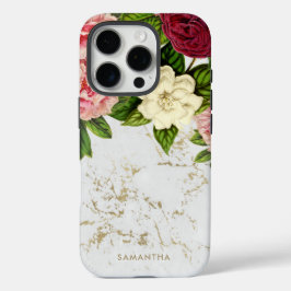 title_seo2 Personalizado de Mármol de Oro Floral Vintage