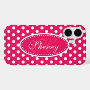 title_seo2 Personalizado de puntos polka blanco rosado