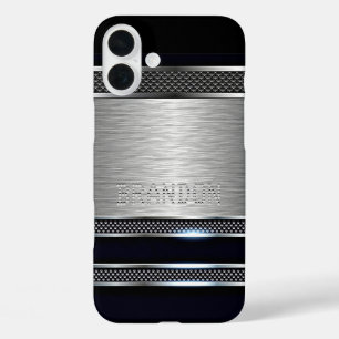 title_seo2 Personalizado Sencillo Faux Modern Stripes metálic