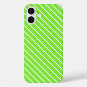 title_seo2 Pinstripes diagonales: verde limón y blanco