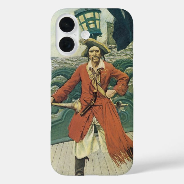 title_seo2 Piratas de época, capitán Keitt por Howard Pyle (Reverso )