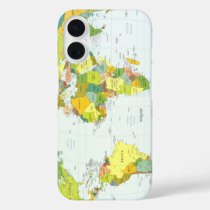 title_seo2 Póster de Atlas Mapa Mundial Político: Decoración