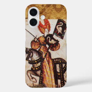 title_seo2 PRINCESA PENTHESILEA COMO MEDIEVAL KNIGHT Heraldic