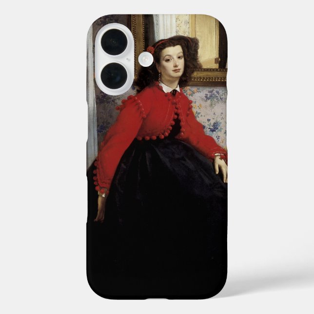 title_seo2 Retrato de Jeune Femme en Veste Rouge (Reverso )