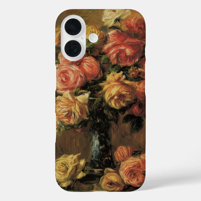 title_seo2 Rosas en una vesícula de Pierre Renoir, Bella Arte (Reverso )