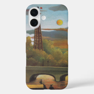 title_seo2 Sena y Torre Eiffel al Atardecer de Henri Rousseau