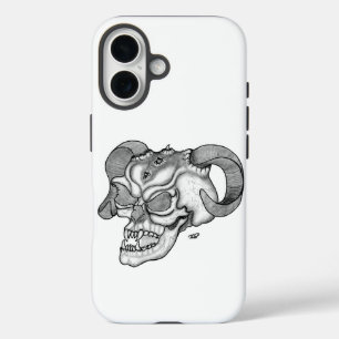 title_seo2 Skull Devil Head Diseño en blanco y negro