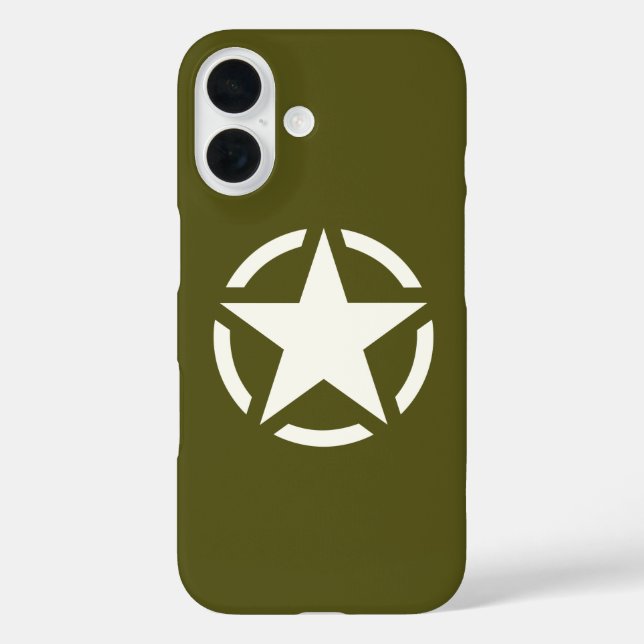 title_seo2 Star Stencil Classic en Khaki Green (Reverso )