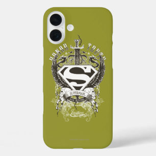 title_seo2 Superman Stylized   Logotipo de honor, verdad y ju