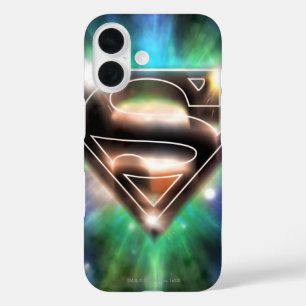 title_seo2 Superman Stylized   Logotipo de ráfaga brillante