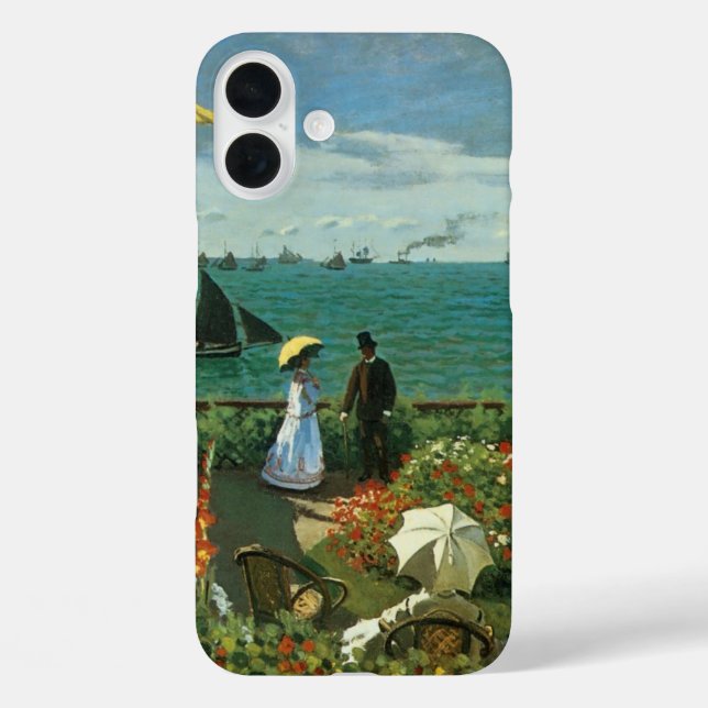 title_seo2 Terraza junto al mar por Claude Monet (Reverso )