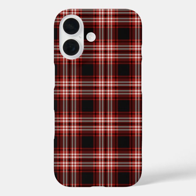 title_seo2 Tweedside Tartán Tartán rojo y negro (Reverso )
