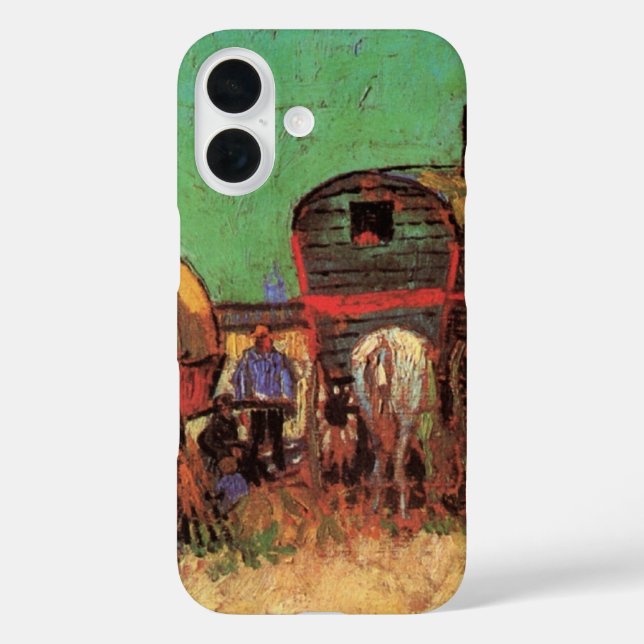 title_seo2 Vincent van Gogh - Campamento de caravanas gitanas (Reverso )