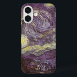 title_seo2 Vincent van Gogh - Noche Starry<br><div class="desc">Noche estrellada (1889) de Vincent van Gogh es una pintura vintage de la naturaleza del paisaje artístico de arte fino. Vista de una ciudad en un valle por la noche con nubes girando, las estrellas brillando y una hermosa luna dorada de media luna amarilla. Se pintó durante el día desde...</div>