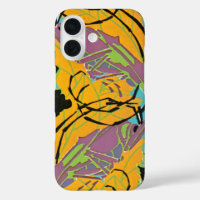 Vintage Art Deco Jazz Pochoir Garden Grasshopers