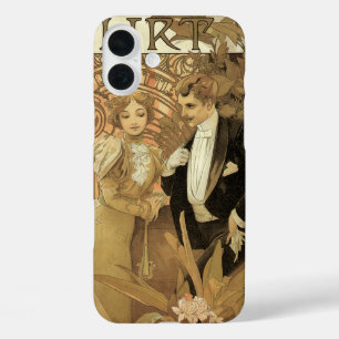 title_seo2 Vintage Art Nouveau Flirt Biscuits, Alphonse Mucha