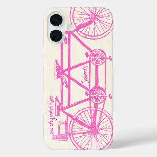 title_seo2 Vintage Color rosa brillante Patrón de bicicleta I