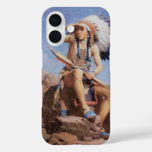 title_seo2 Vintage Indio Americano Nativo, The Scout por Leig
