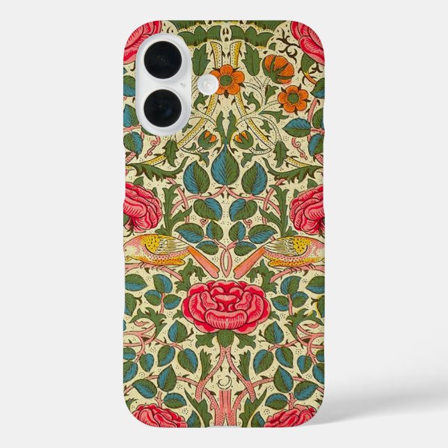 title_seo2 William Morris Rosa Floral Chintz Pink (Reverso )