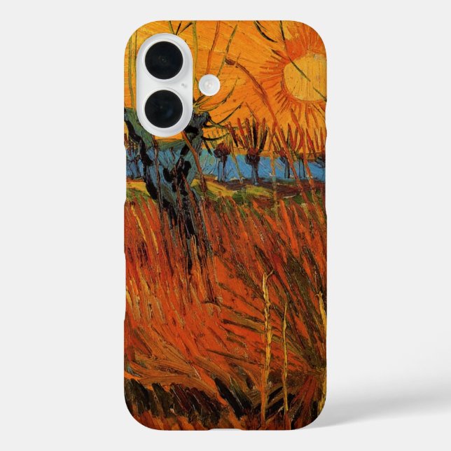 title_seo2 Willows at Sunset de Vincent van Gogh (Reverso )