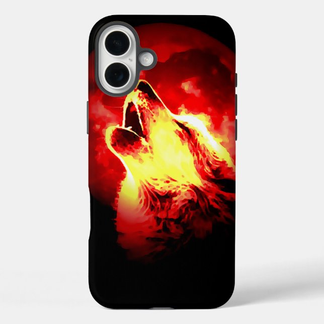 title_seo2 Wolf, Moon & Red Sky (Reverso )
