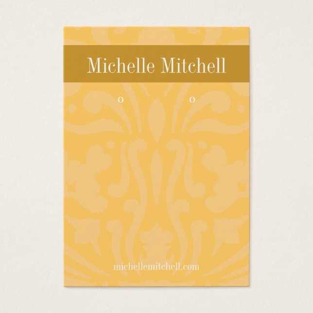 Titular de ingresos - Tarjeta de presentación |sdm (Frente)