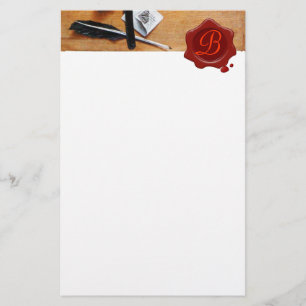 TITULAR DE LA CARTA EN MADERA DE CERO DE CERO ROJO