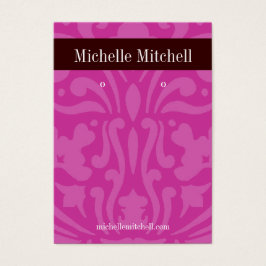 Titular de la compra - Púrpura de la tarjeta de vi