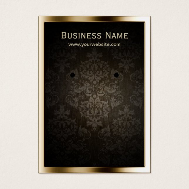 Titular de la conexión de Damask Gold de lujo (Frente)