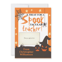 Titular de la tarjeta de regalo de agradecimiento