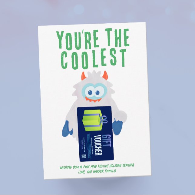 Titular de la tarjeta Yeti Holiday de regalo de lu (Subido por el creador)