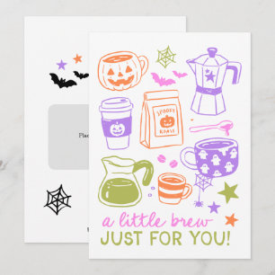 Titular de tarjeta de regalo de café para maestros