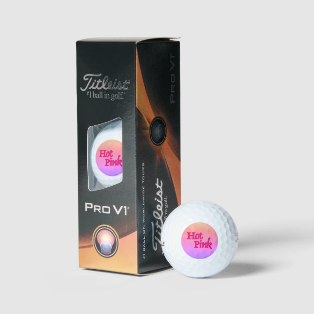 Titular inverso caliente Pro V1 bolas de golf 3 pk (Embalaje)