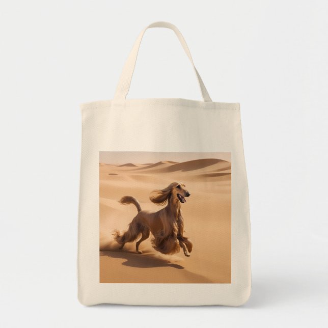 Título: Bolsa de la tote elegante de un hongo afga (Frente)