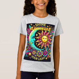 Título: Brilla tu luz - Inspiradora camiseta De