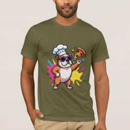 Título: Camiseta gráfica de perro de dibujos anima